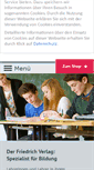 Mobile Screenshot of friedrich-verlag.de